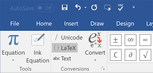 マイクロソフト、 LaTeX の数式入力がOffice 365（Word、PowerPoint）で利用可能に！